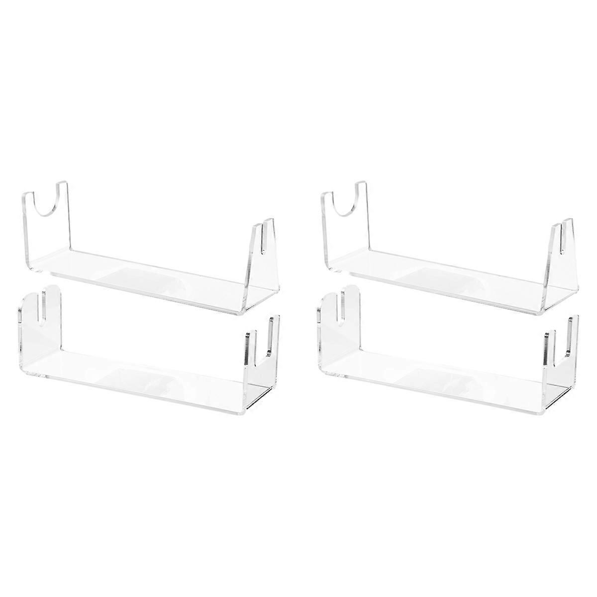 2 Pack Knife Display Stand Acrylic Knife Stand, Desktop Knife Display