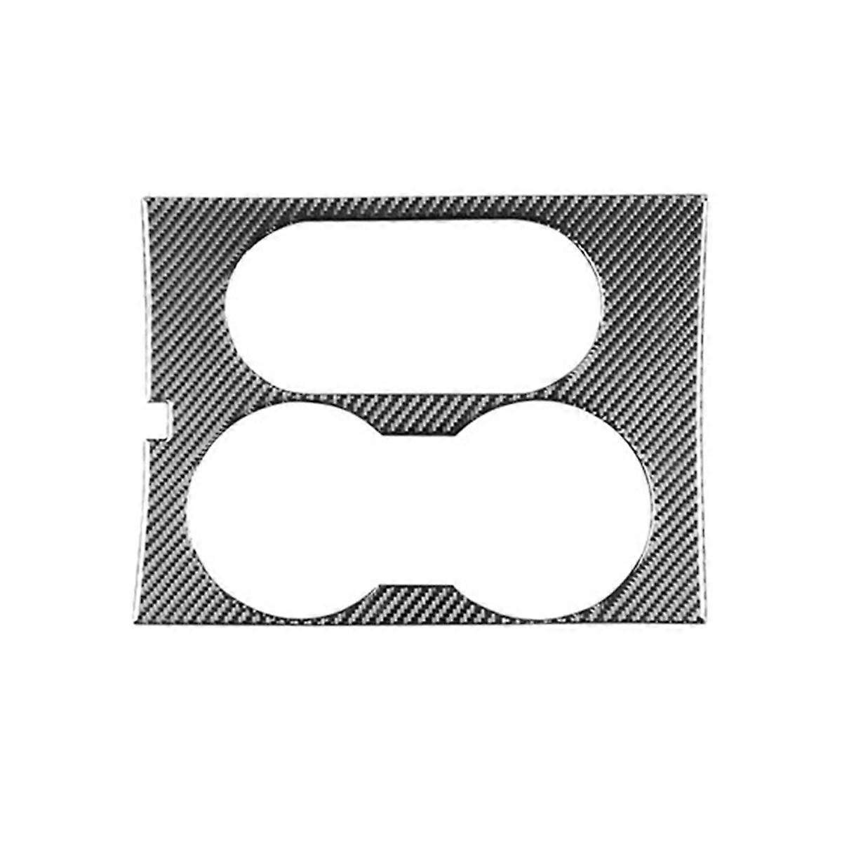 2004-2008 LHD szénszálas autó sebességváltó panel csésze tartó burkolat burkolat tartozékok