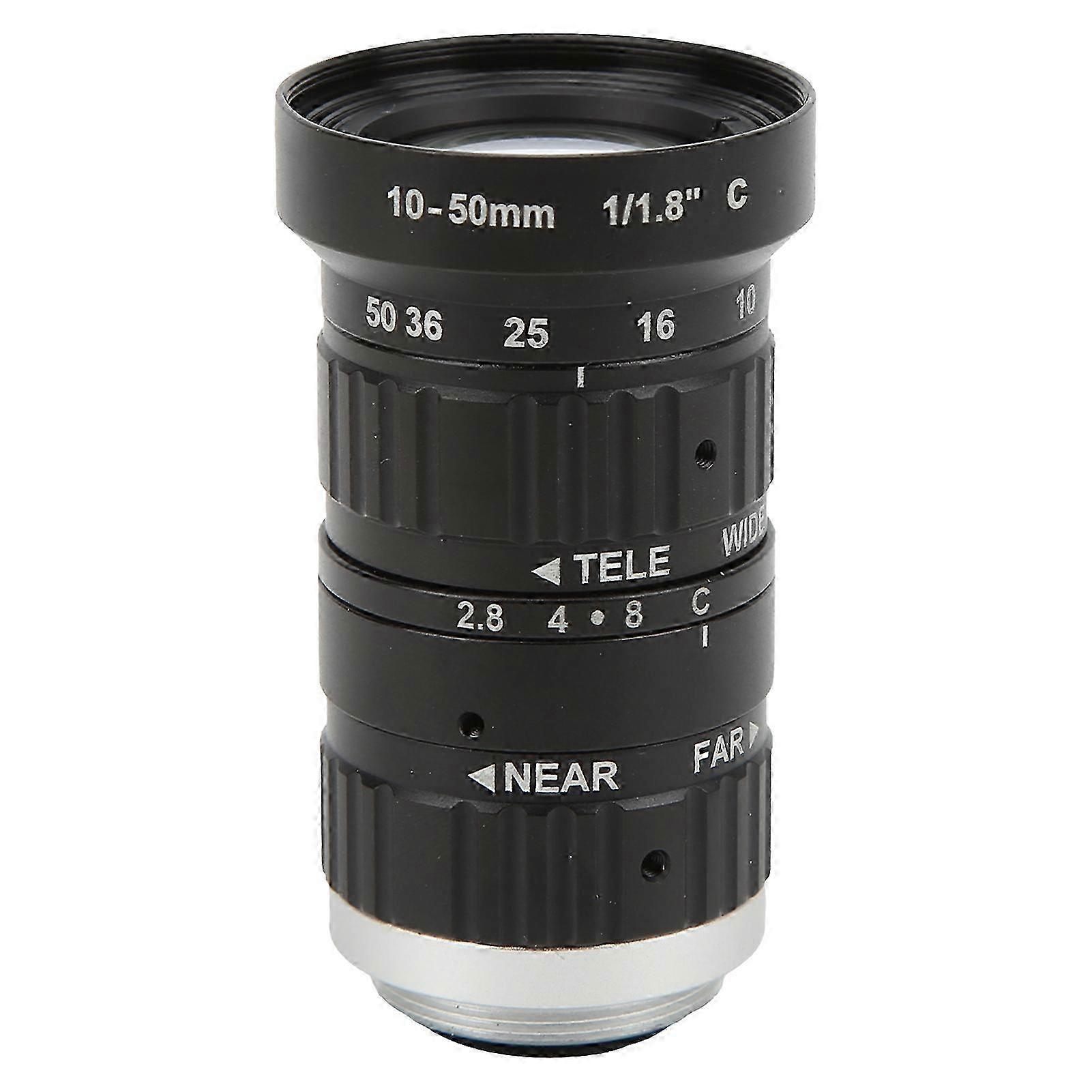 10‑50mm F2.8 C Mount Lens Manual Focus Machine Vision Industrial Lens for Digital Camera