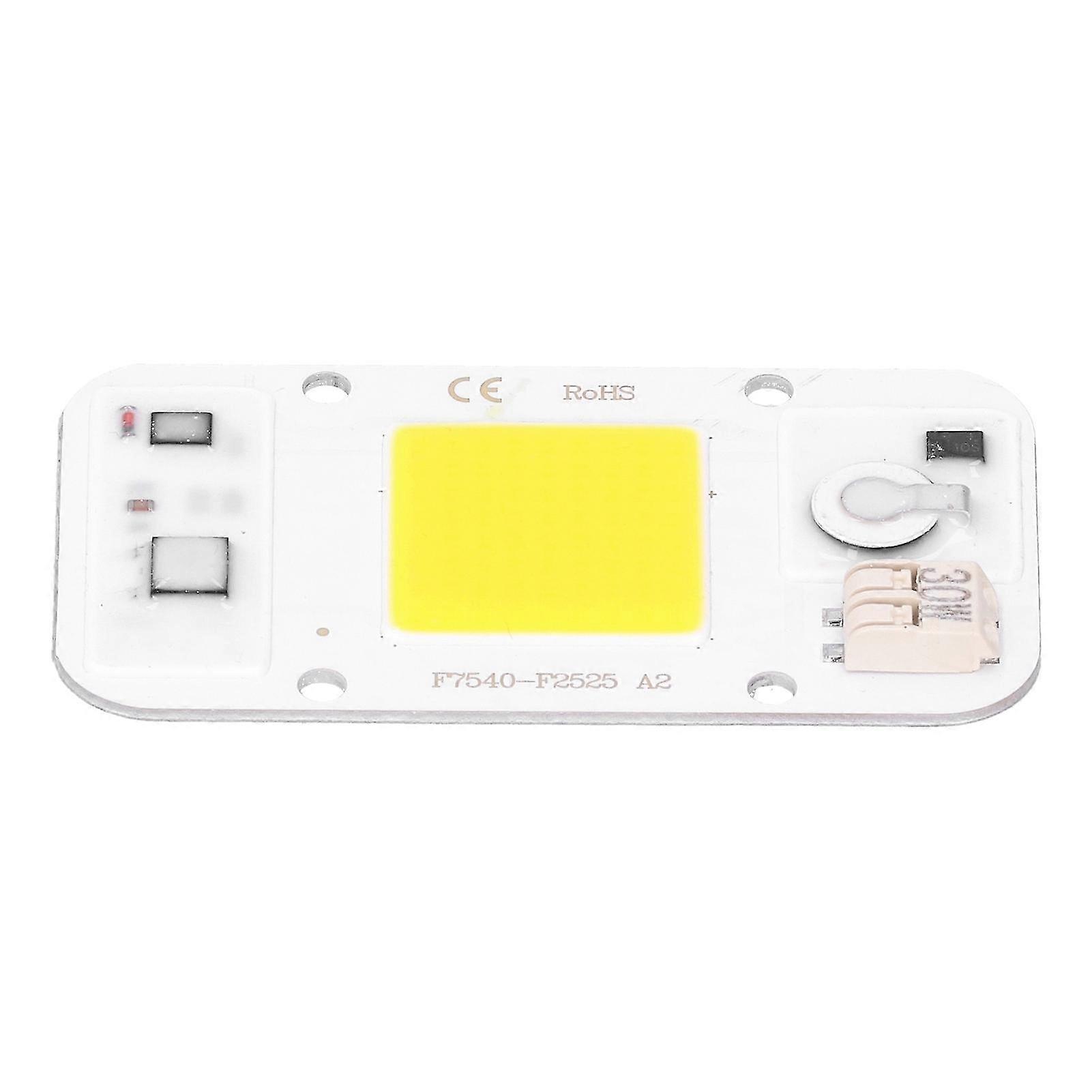 20W/30W/50W 220V LED COB Chip Lamp Panel WeldingFree White Warm Light Full Specturm(White Light 30W) 26s