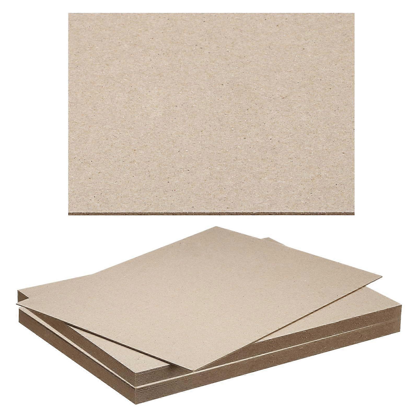 Chipboard Sheets 12x8x0.06 Inch Gray, 20Piece Pack Thick Book Binding Board For Book Covers