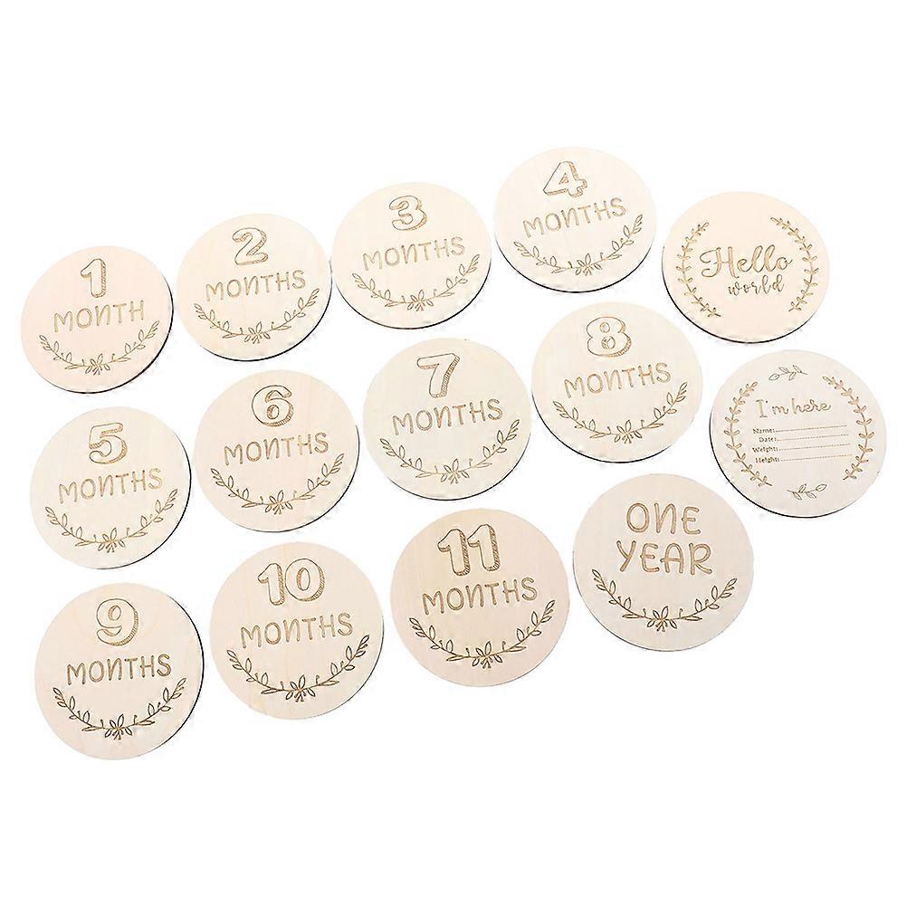 Pregnancy Keepsake Commemorative Cards for Growth 1Set Monthly