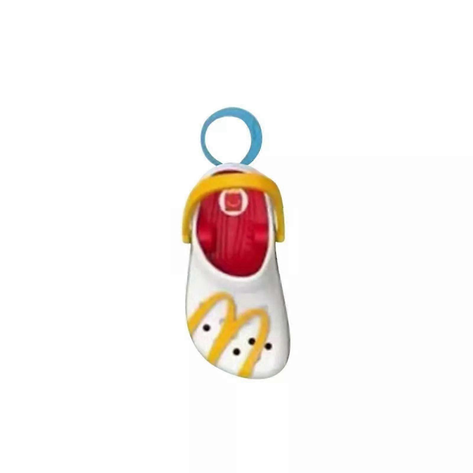 2024 ماكدونالدز ميني شبشب سلسلة المفاتيح هابي ميل اللعب الرقم لعبة قابلة للتحصيل سطح المكتب الديكور هدايا عيد ميلاد الأطفال