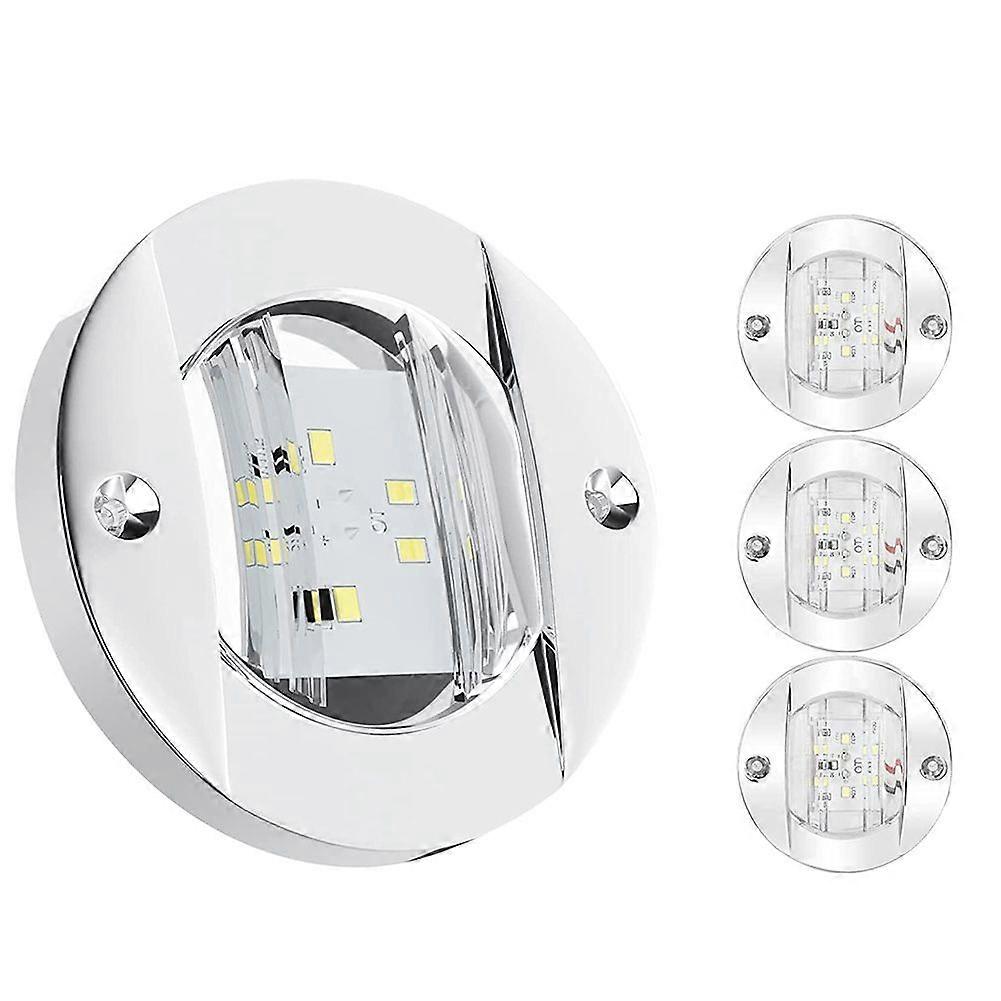 4Pcs Marine Boat Interior Lights,12V LED Boat Deck Courtesy Light