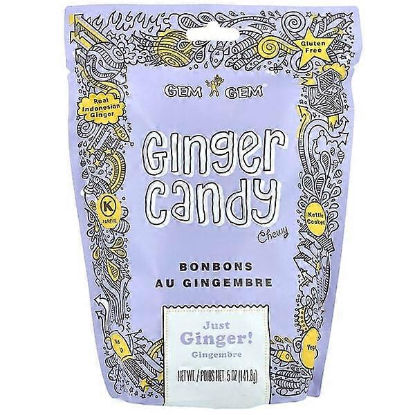 Jayone, Chewy Ginger Candy, Just Ginger!, 5 oz (141.8 g)