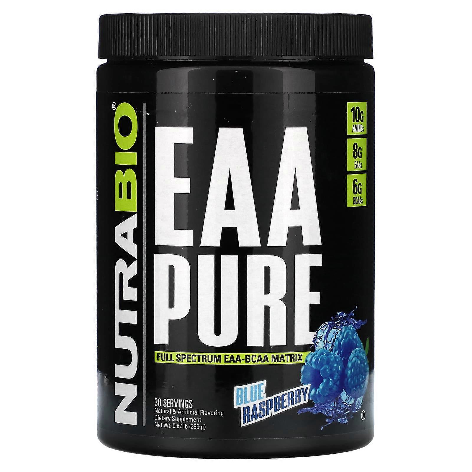 EAA Pure, Blue Raspberry, 0.87 lb (393 g)