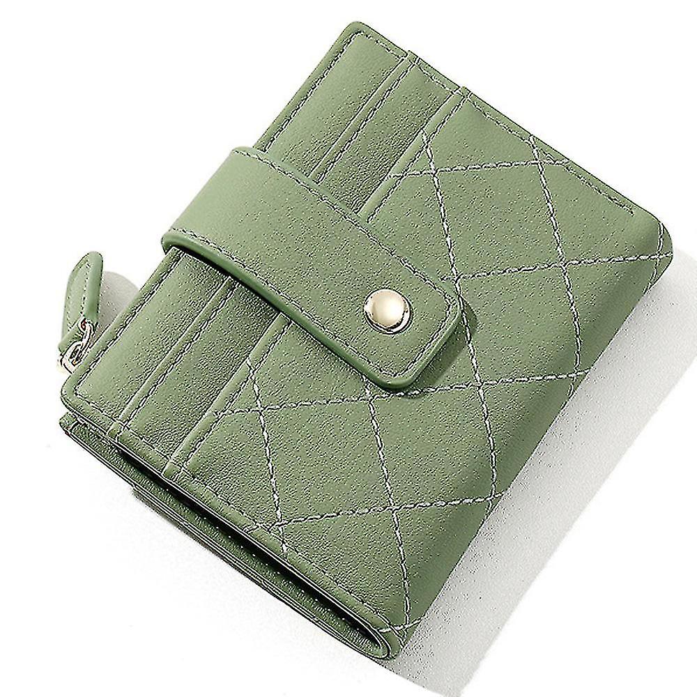 Business Card Cases Ultra-thin Multi-card Slot Pu Card Holder Simple Short Ladies Coin Purse Color-3