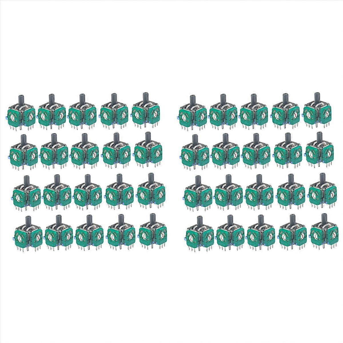 20 PCS 3D Analog Joystick Thumb Stick for Switch Pro Game Controller