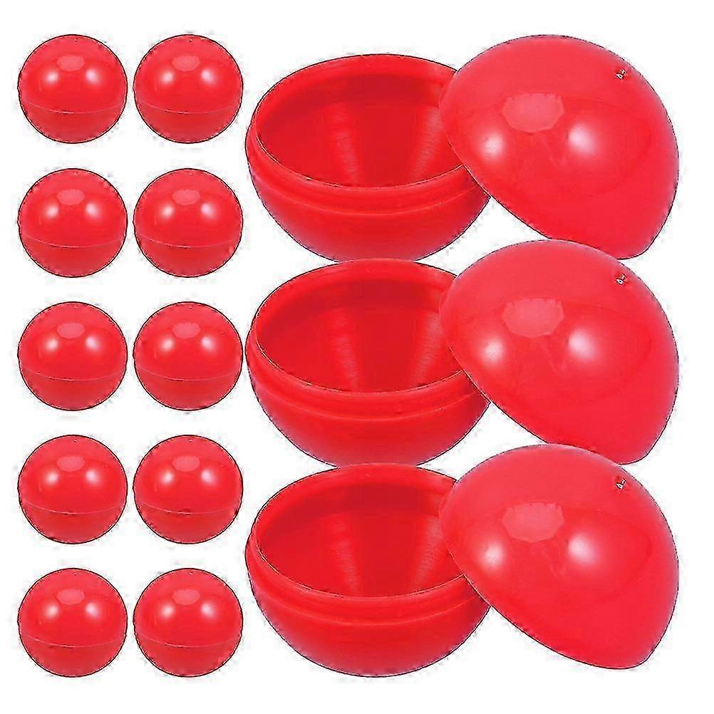 Balls Game Party Supply for Events Red Pvc Openable Round Repeat Use 30Pcs