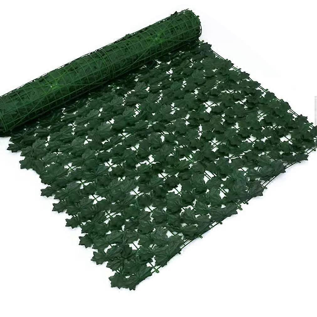 Artificial Leaf Screening Model 100x100 cm, Artificial Leaves Privacy Fence for Balcony and Yard, AntiPeeping