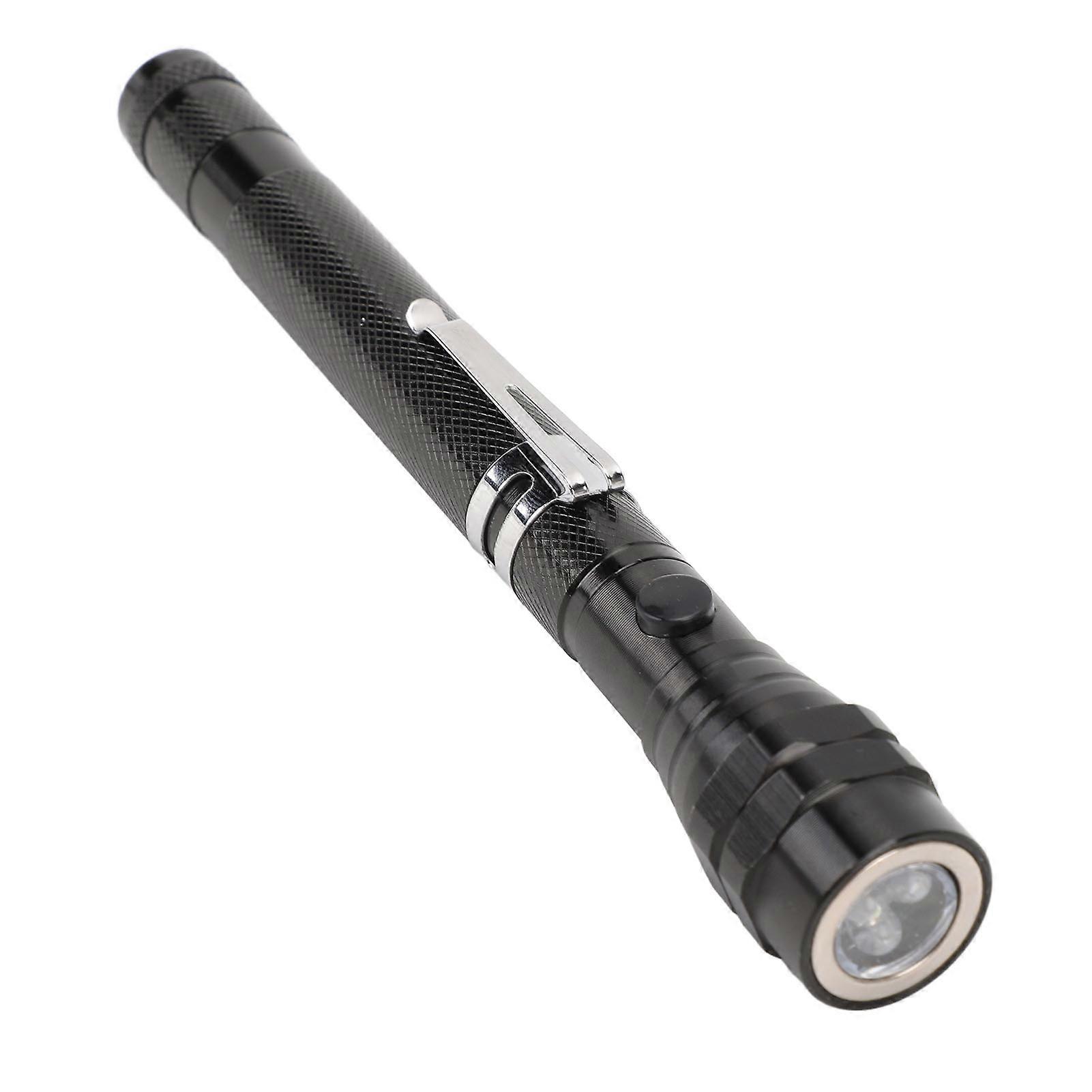 Telescoping Magnetic Flashlight Extendable 360 Degree Rotatable Pickup Tool Cool Gadgets Gift 
