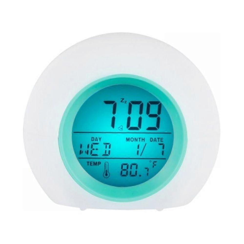 Pretty Comy Round light gradient alarm clock