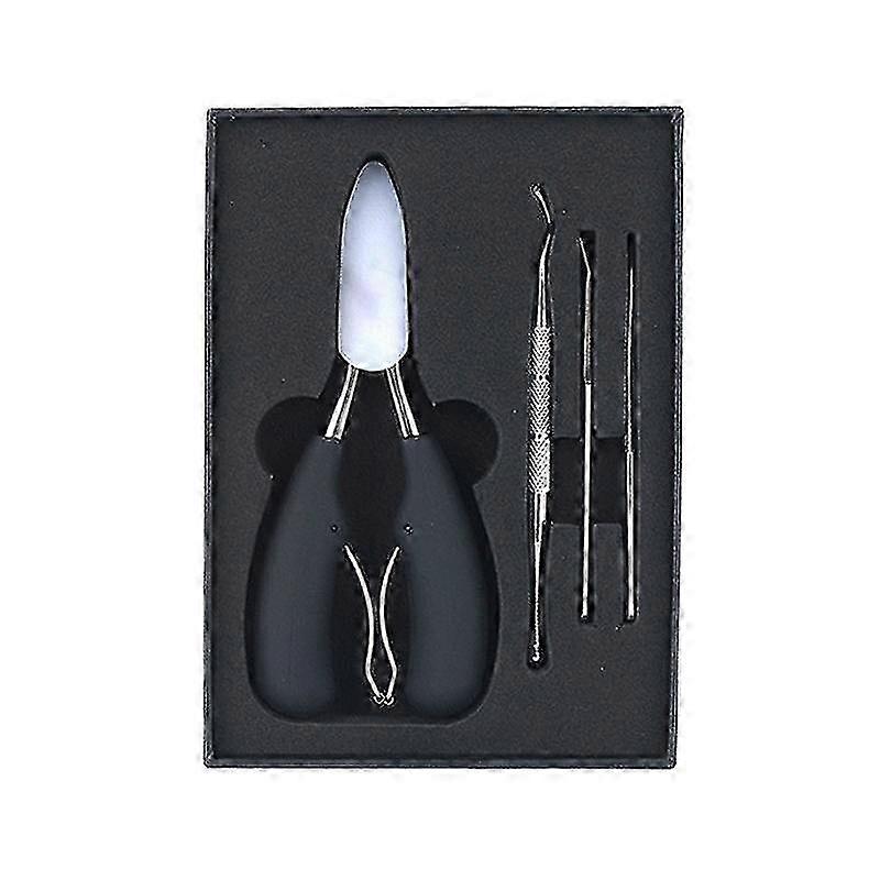 Nail Repair Tool Set: Special Nail Clippers, Inflammation Scissors, Groove Scissors & Olecranon Scissors for Effective Pedicure
