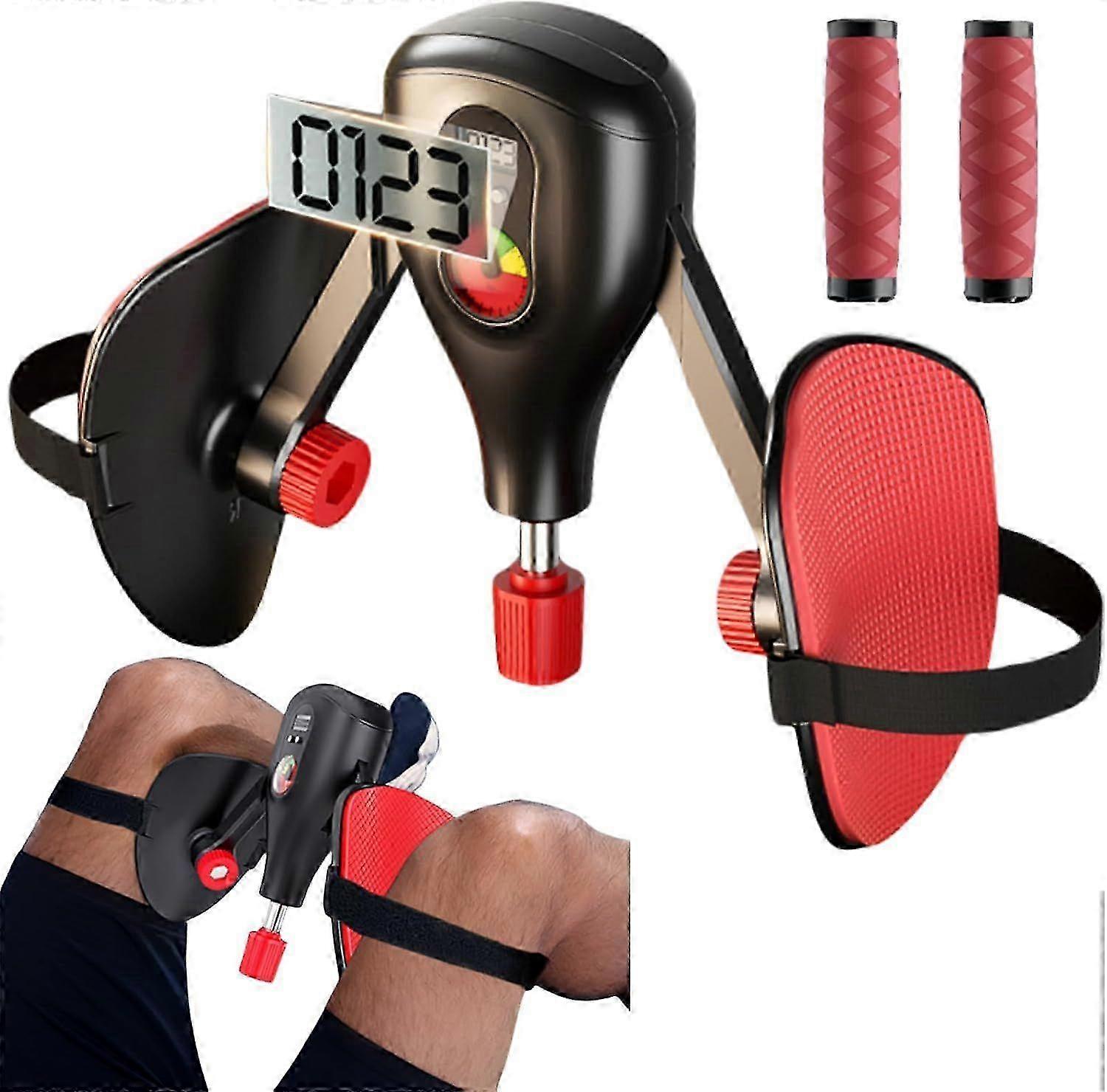 2025 Newest Thigh Trainer, 0-77 lbs Adjustable Resistance, Pelvic Floor Exerciser with Fix