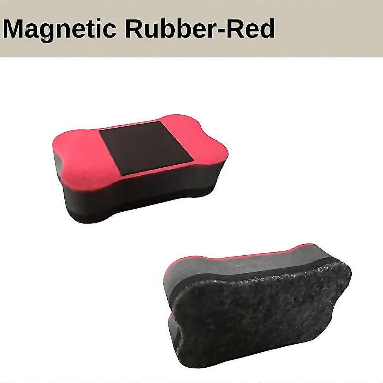 For 2pcs Magnet Fridge Whiteboard Eraser Chalk Dry Wipe