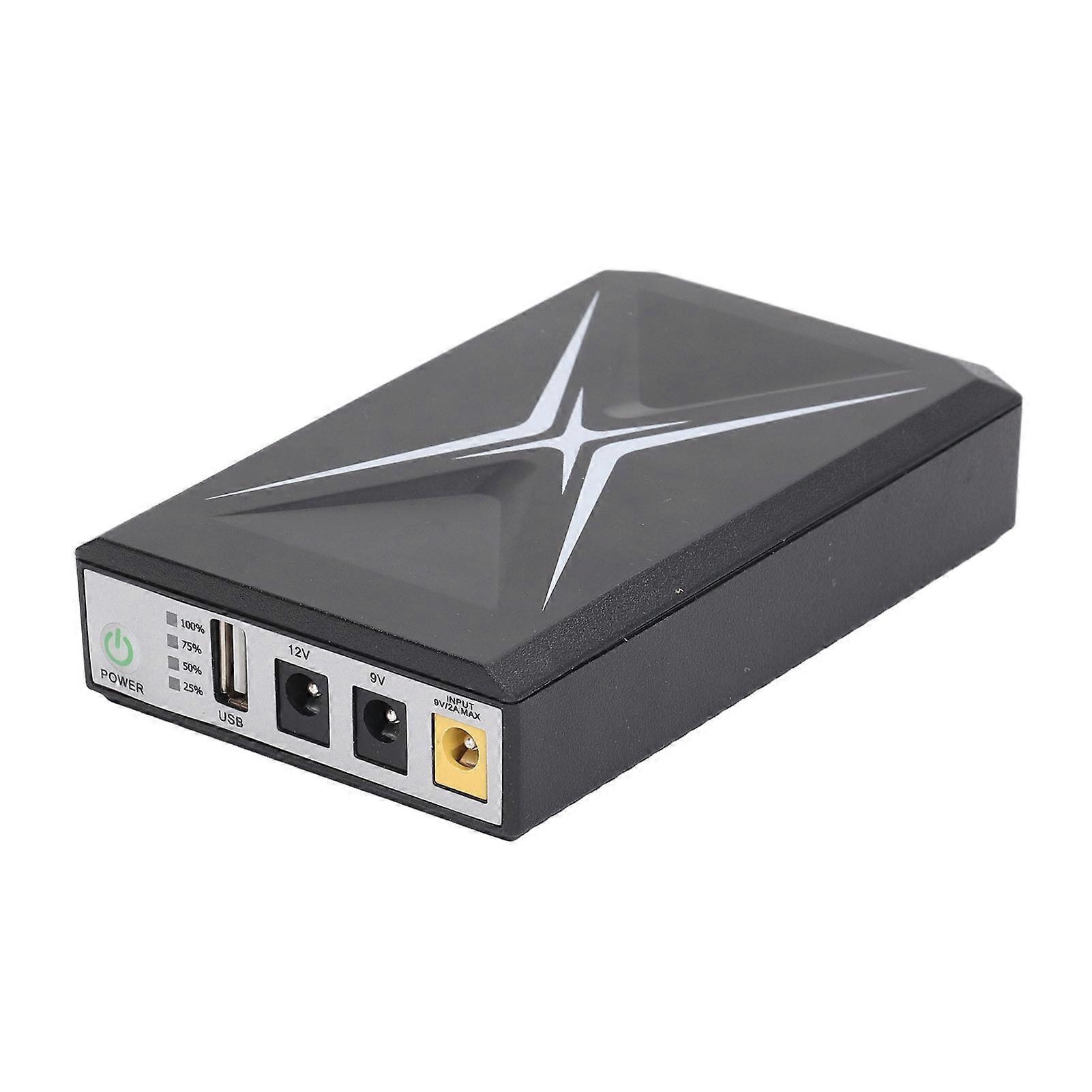 Mini UPS Battery Backup 10400mAh Uninterruptible Power Supply for Security Camera Router WiFi