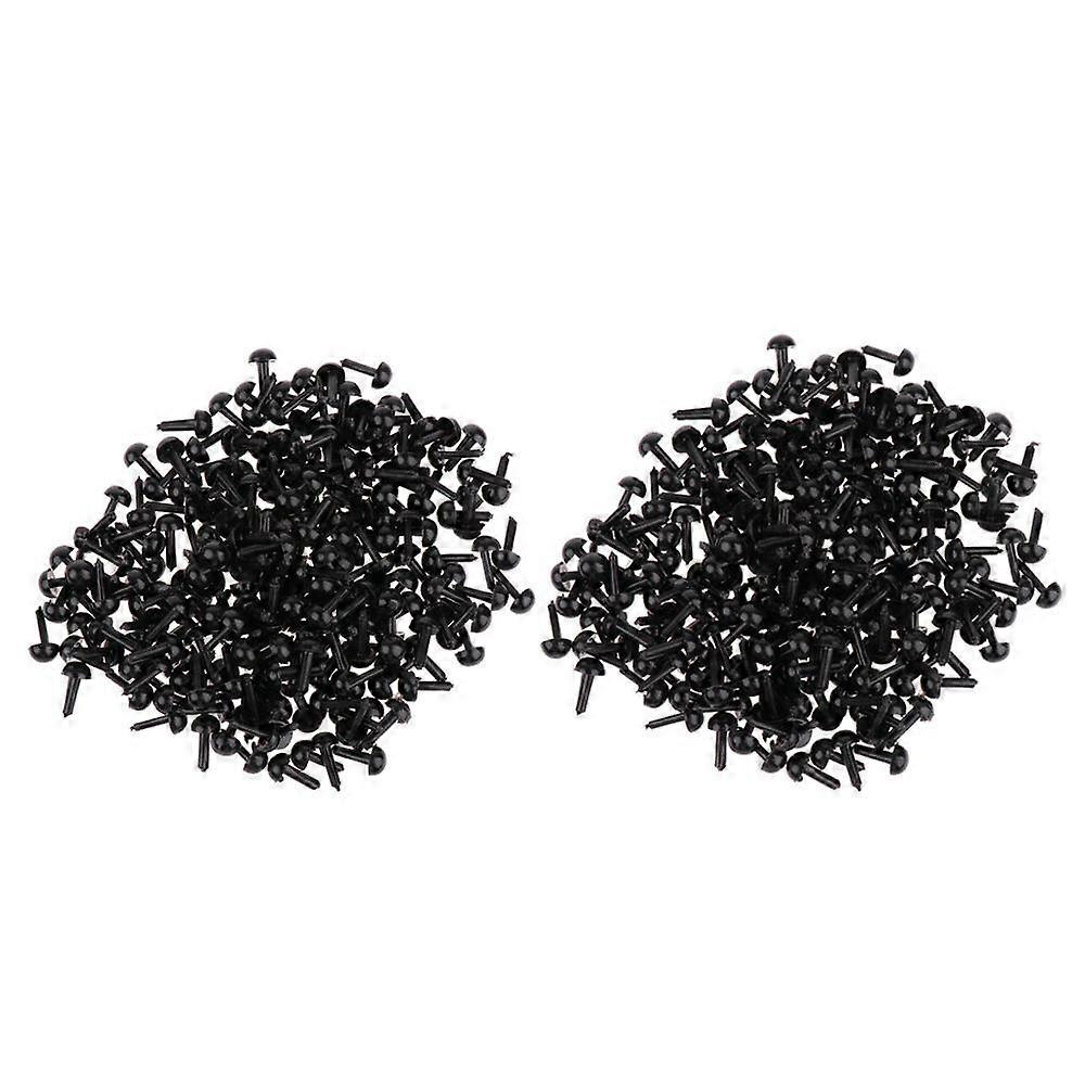 400ピースの安全人形の目テディベア動物作り玩具ブラック4 / 5mm