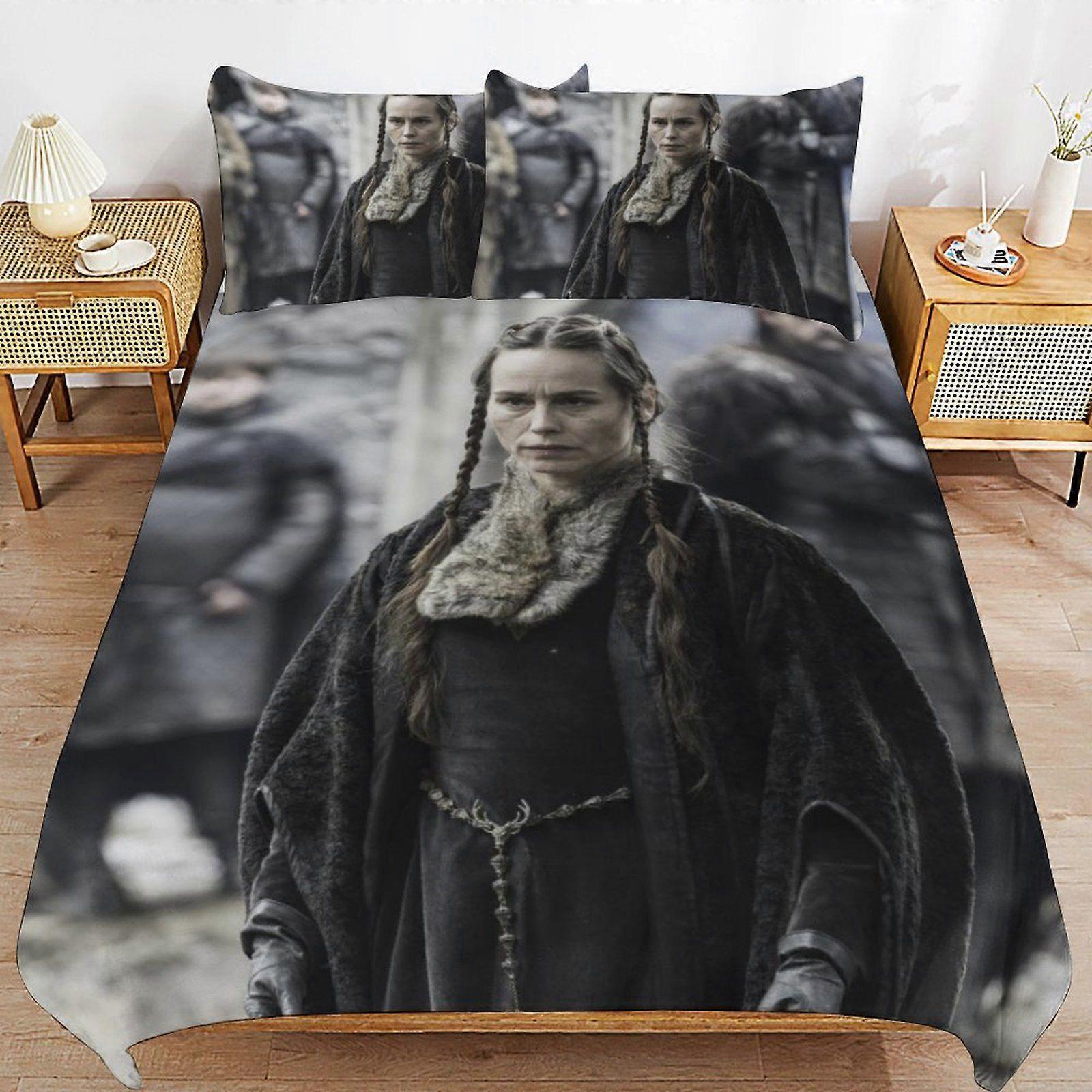 u150 Game of Thrones Comfort Base Sleep Solution Strong Thread Feel Machine Clean Fabric Duvet Cover Sets Idea n150