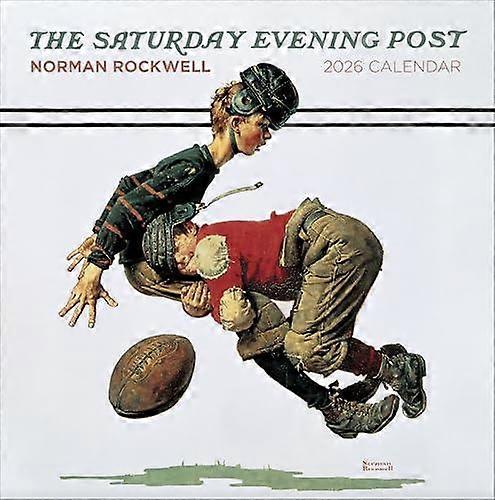 Norman Rockwell The Saturday Evening Post 2026 Wall Calendar by Rockwell Calendar Book