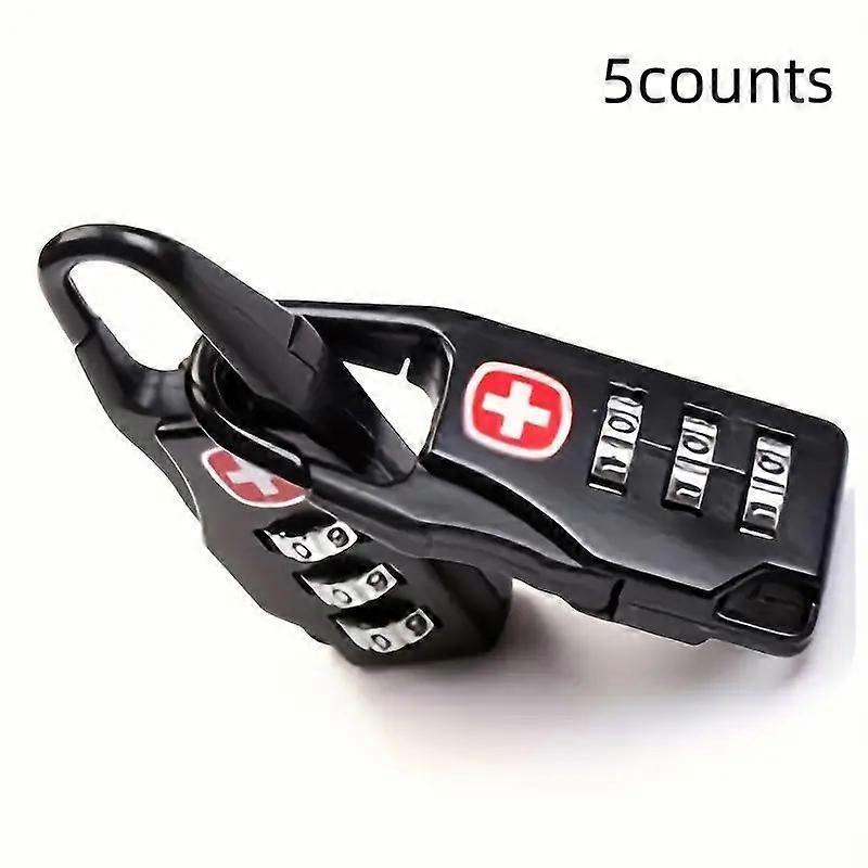 Luggage Password Padlock, Multipurpose Combination Lock For Suitcase Backpack, Universal Portable Lock For Travel & Business, Security, Dura