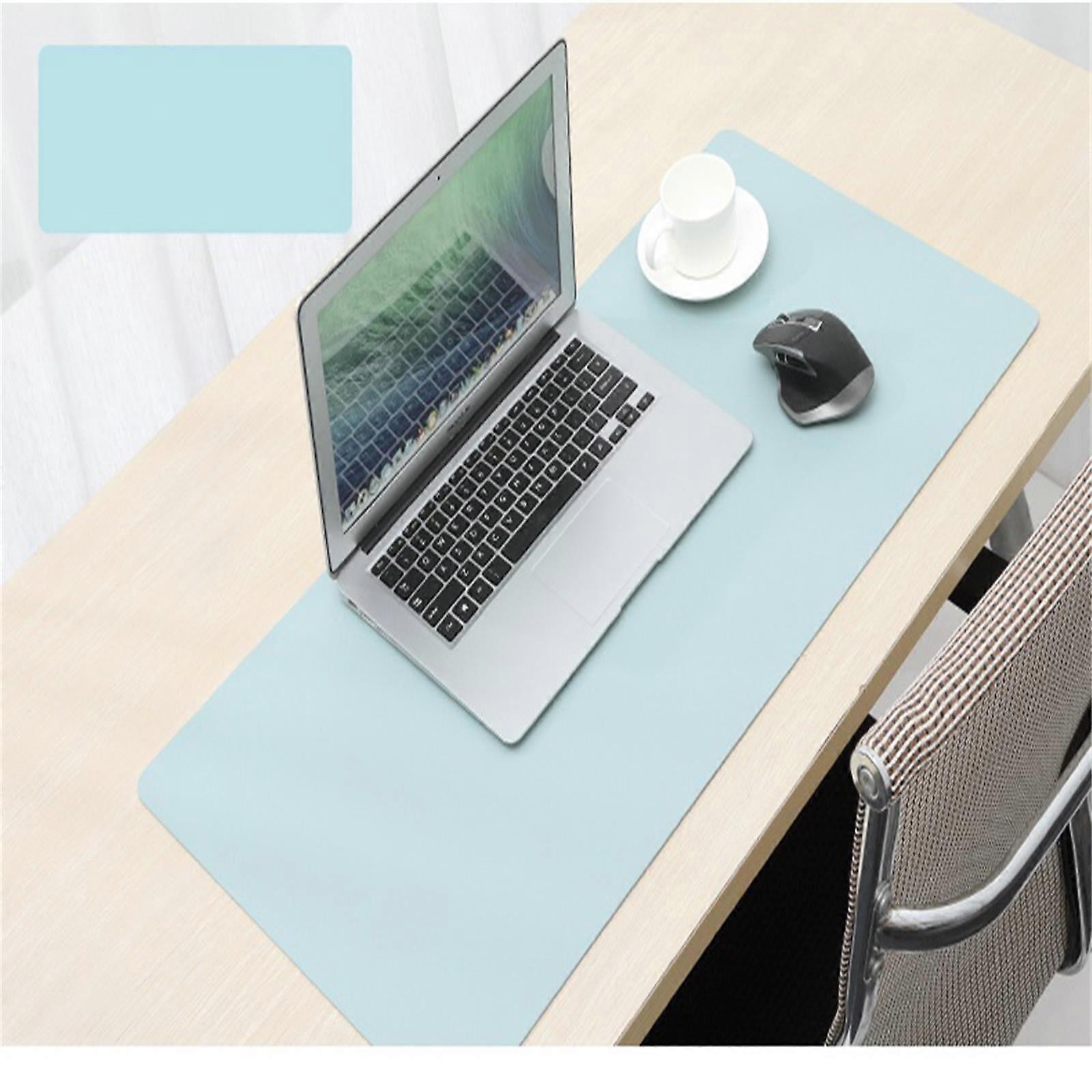 Synthetic Leather Double-Sided Protective Pad. Large Mouse Pad, Keyboard & Mouse