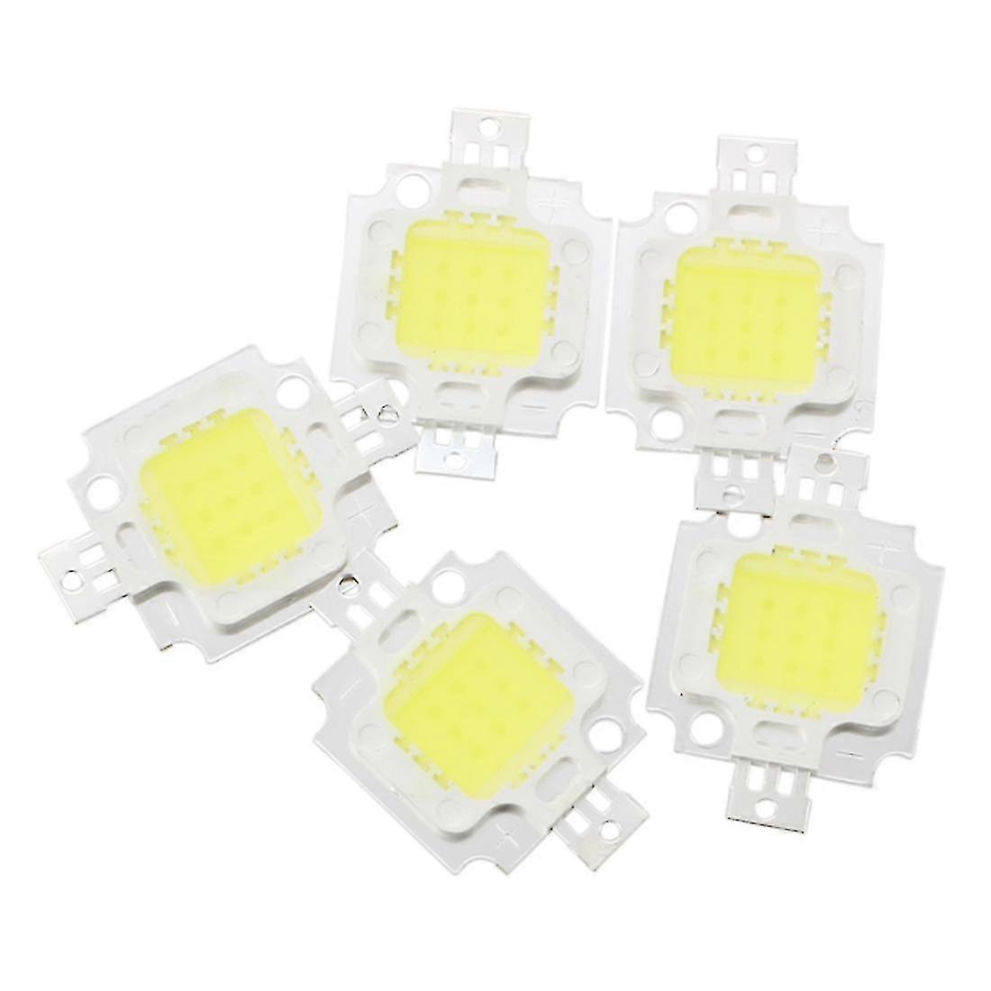5 Pcs 10w White Led Light Lamp