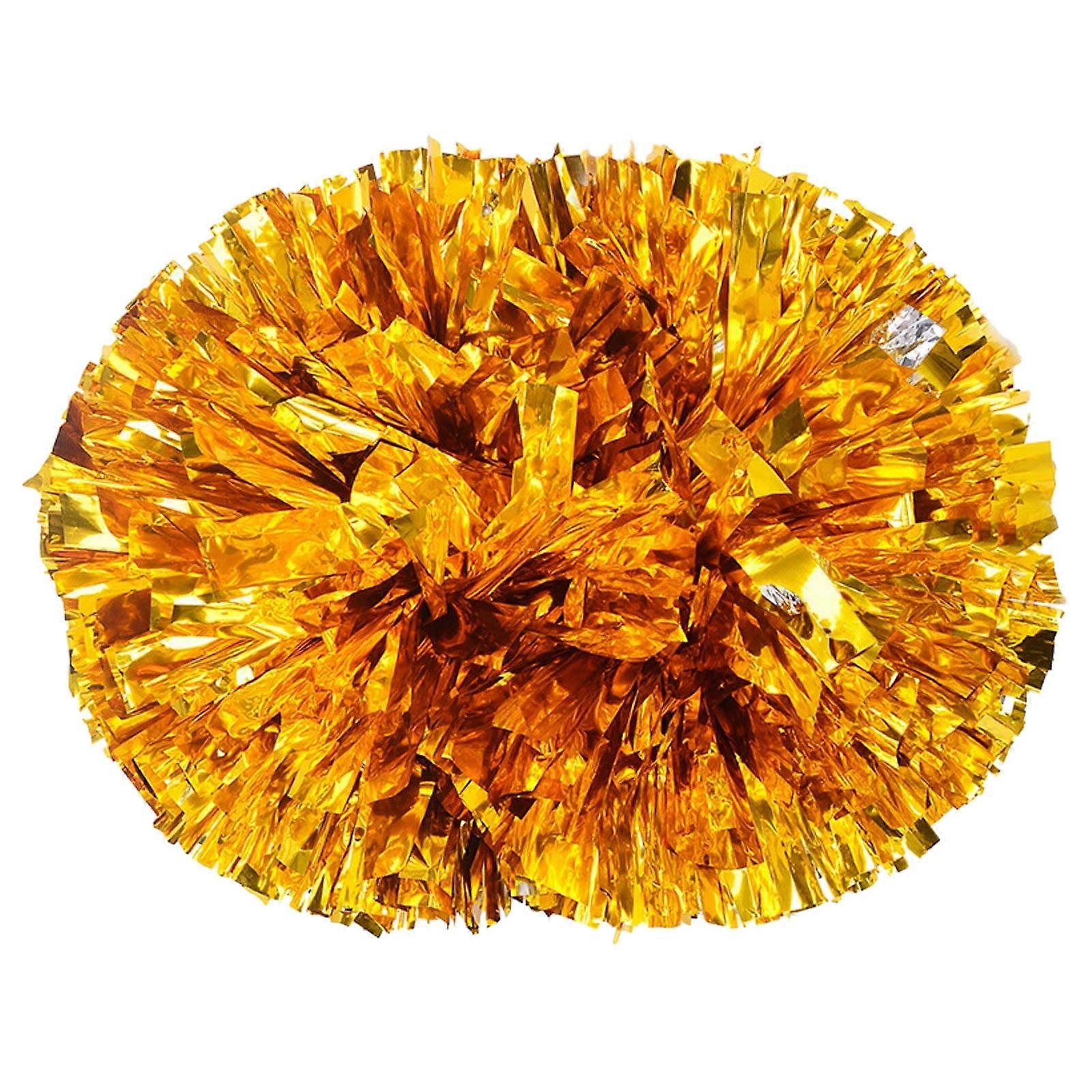 Cheerleading Handheld Colorful Flower Event Sports Performance Activities Cheering Supplies Lightweight Handle Design Off