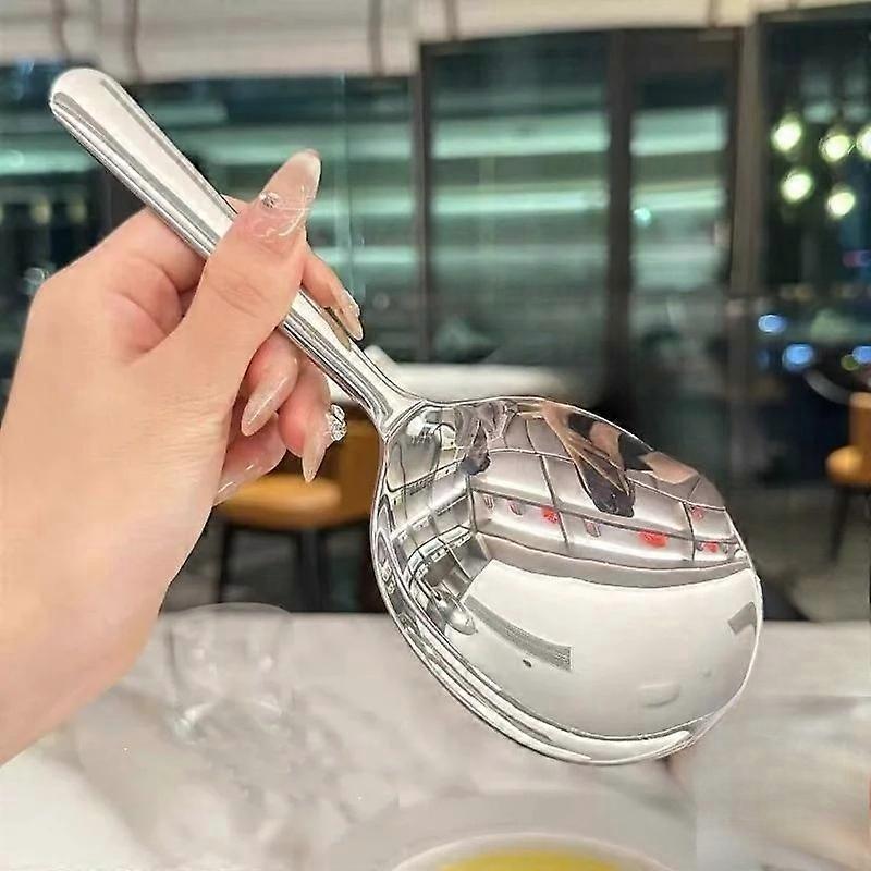 Big Round Spoon - High Quality, Practical and Convenient Kitchen Tools for Easy Cooking and Serving Dishes - Easy To Use!