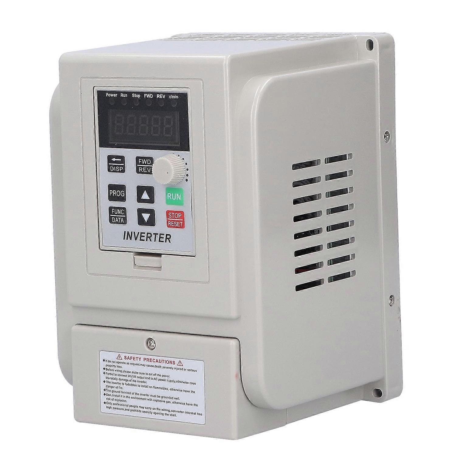 Inverter SinglePhase Input 3Phase Output Motor Speed Controller 220V 1500W AT51500X