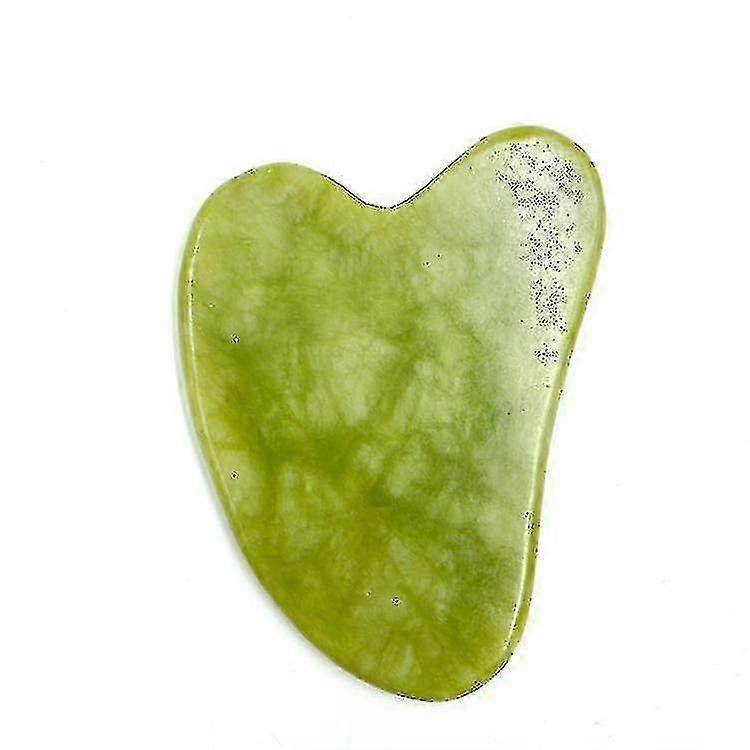 Gua Sha Massage Stein Jade Grün-26 B