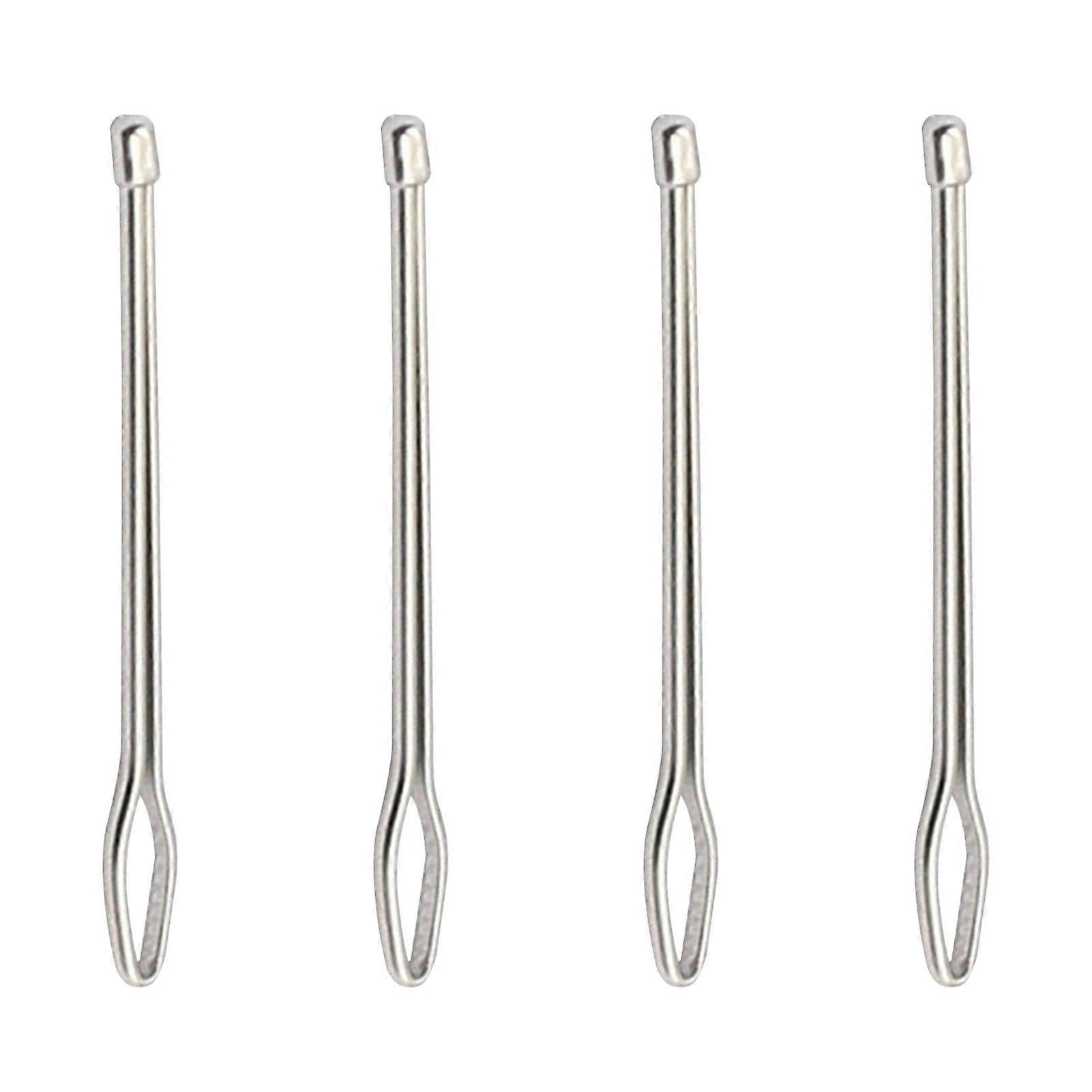 Drawstring Threader Set Metal Threading Clip Elastic Ribbons Cords Threader Sewing Threader for Hoodies Shorts Pants Drawstring Replacement