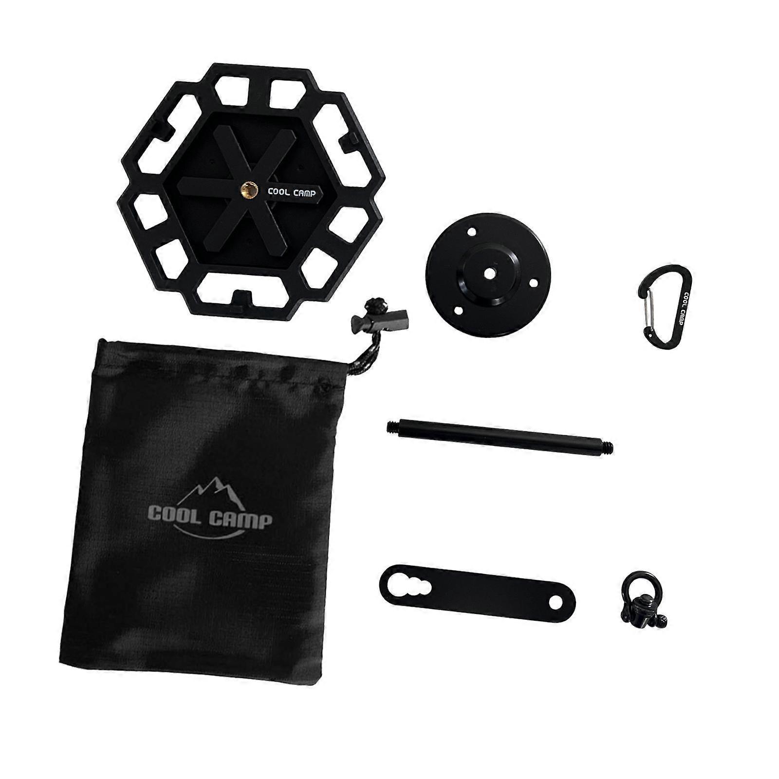 Camping Lantern Stand Storage Rack Organizer Accessories Versatile Portable Lamp