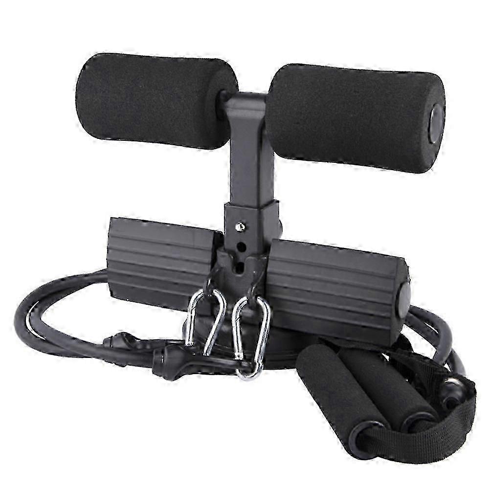 f Portable Sit Up Bar Adjustable Self Suction Sit Up Aid Abdominal Weight Loss Exercise Machine
