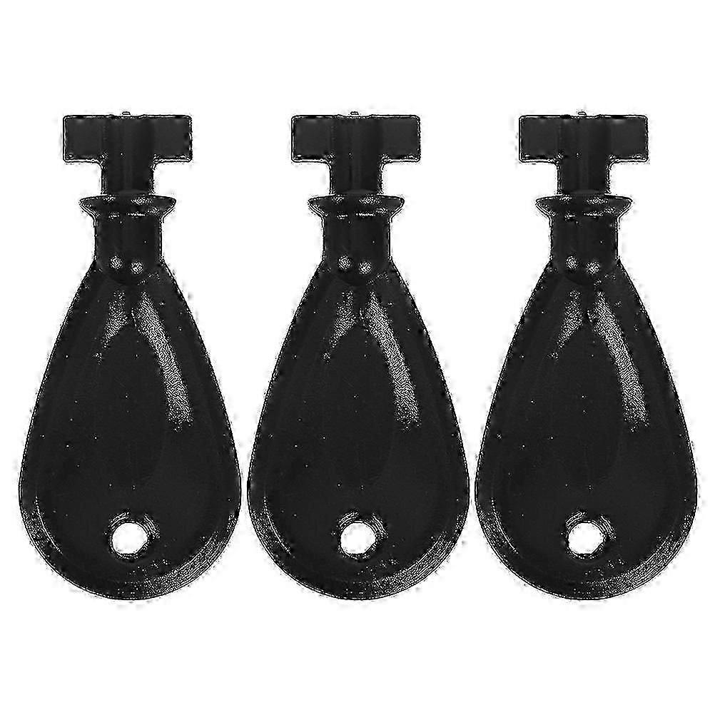 Paper Dispenser Key Replacement for Wall-Mounted Units 3 Keys Plastic Set