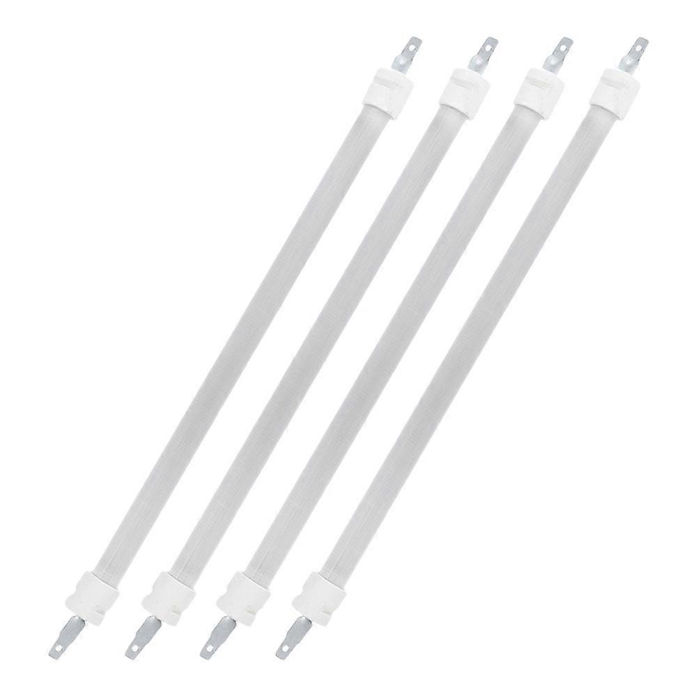 Heater Replacement Elements Quartz Tube Heating Rods 4Pcs Electric Heater
