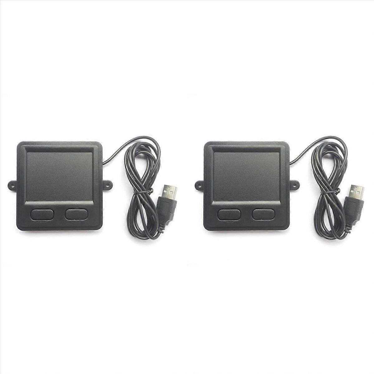 2X Wired USB Touchpad Mouse for Desktop and Laptop Portable Touchpad Enhanced Touch Sensitivity Desi