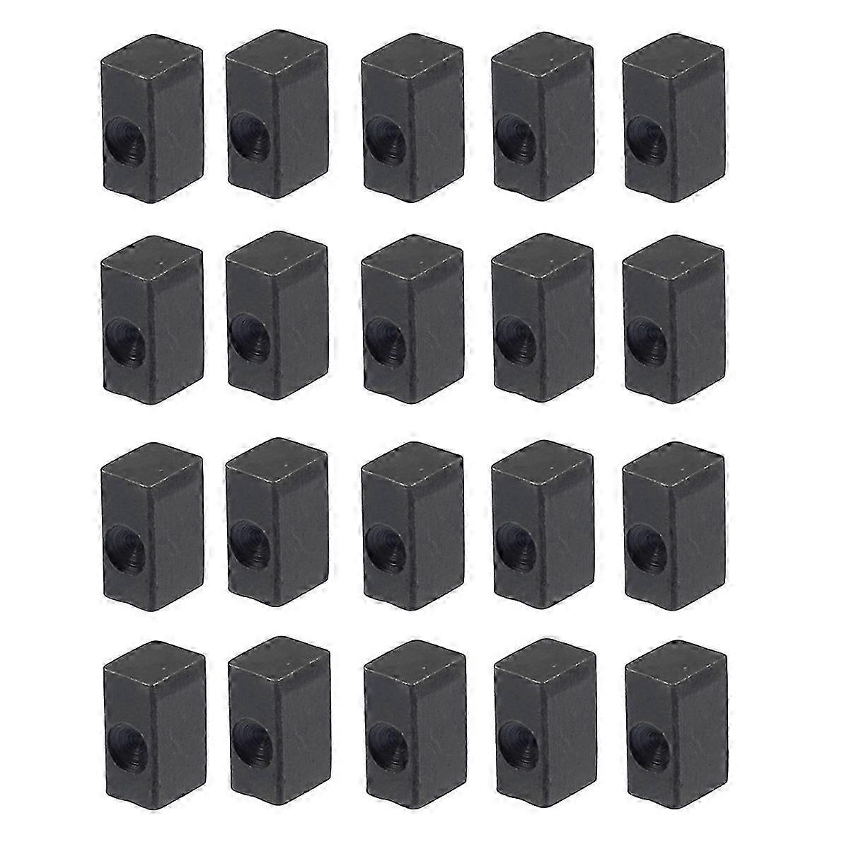 20PCS Tremolo Bridge Fine Tuning Screws String Insert Blocks Locking Nut String Lock Screws for