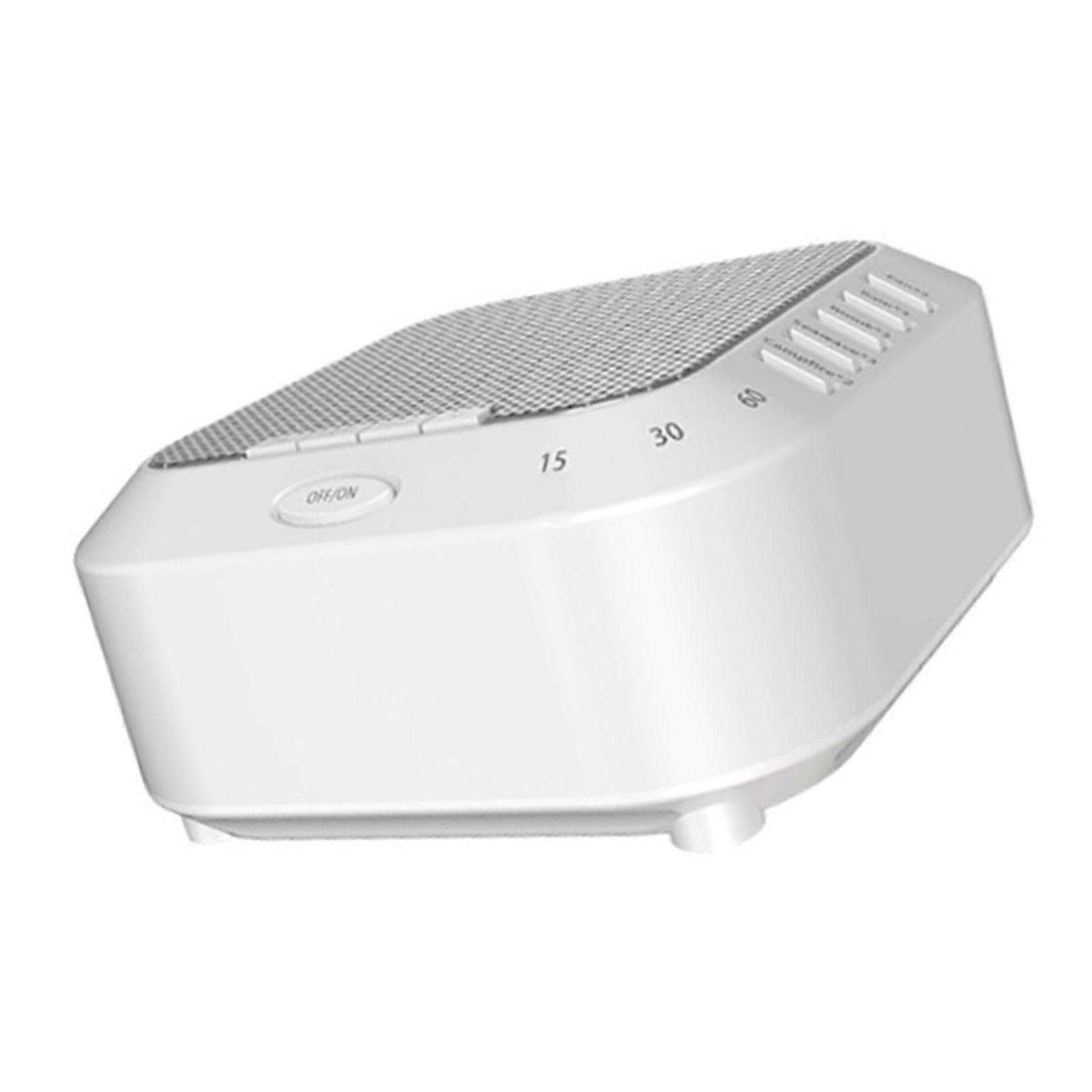 Multifunctional White Noise Lamp with 28 Sleep Sounds 1200mAh Battery Timed Shutdown Night Light for Home and Office Multicolor