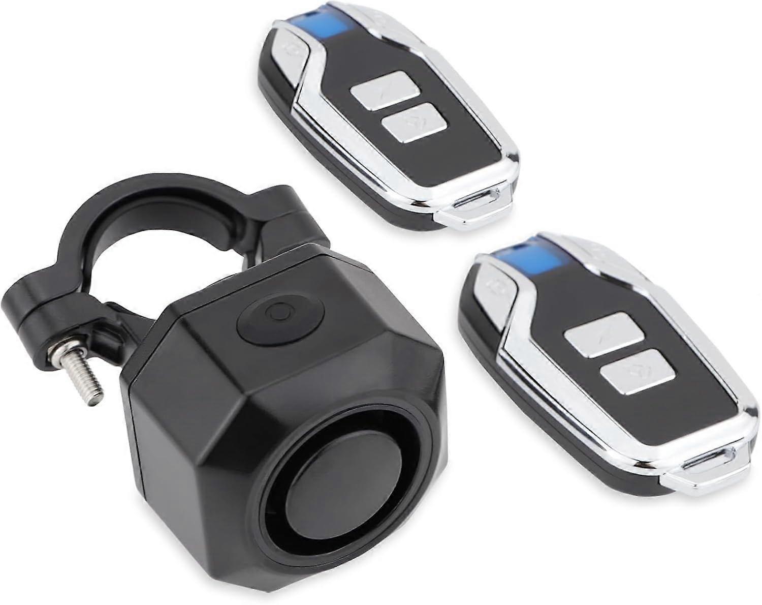 Bike Horn Electric Vehicle Alarm Wireless Vibration Alarm System with Motion Sensor Waterproof