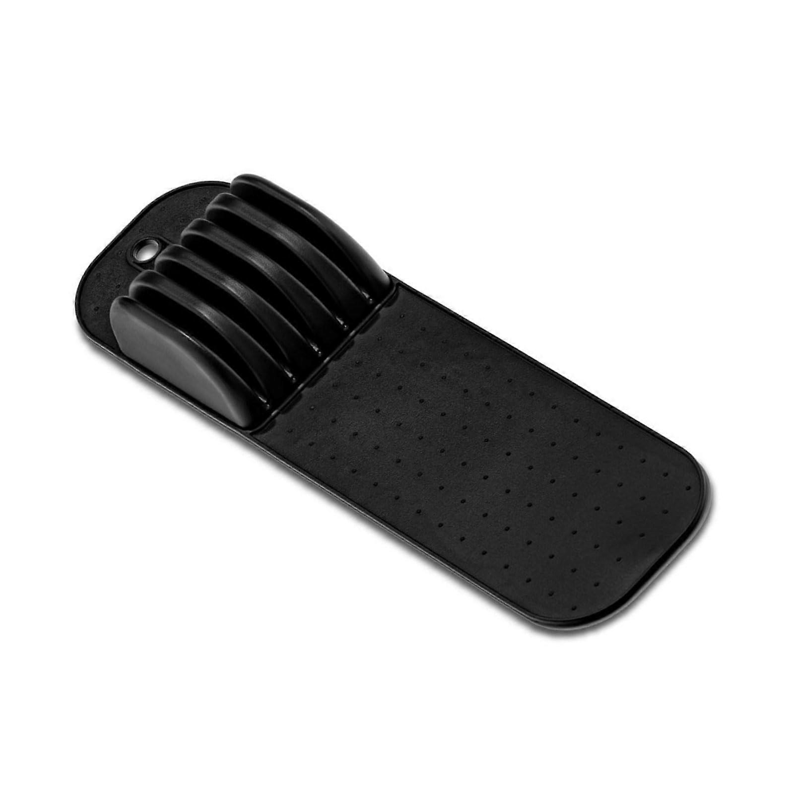 Kitchen Utensil Holder with Soft Pad Base, Scratch Resistant Cutting Board Stand, Space Saving Organizer