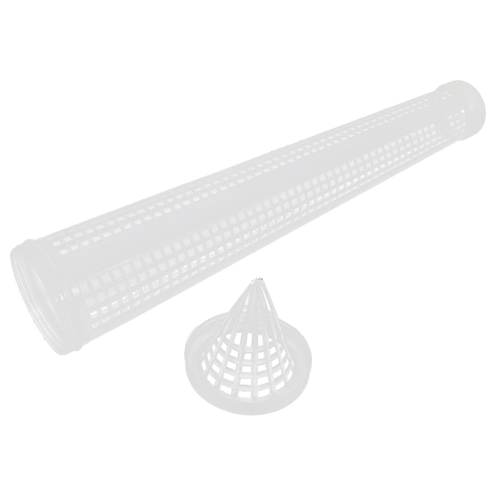 Fishing Trap Cage for Eel Catcher Use Lightweight White ABS