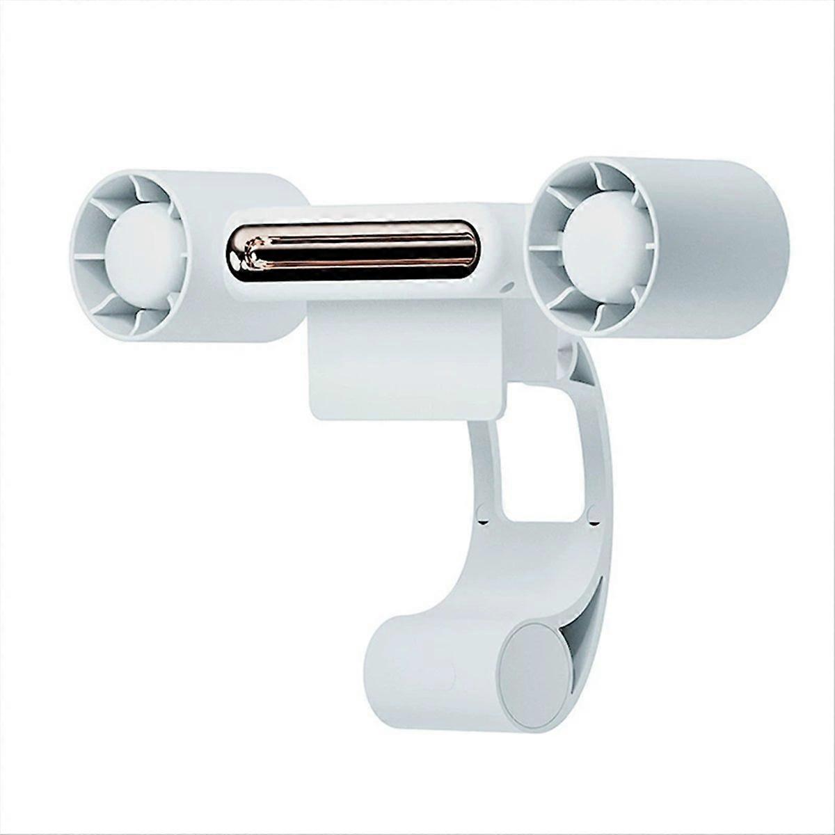 Portable LED Hanging Fan with 4 Speeds White