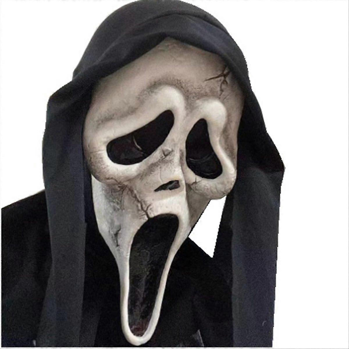 Halloween makeup clothes Terrible and weird Ghost mask B