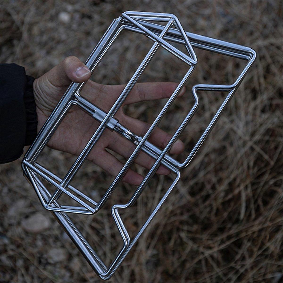  Steel Mesh Fire Stand for Garden Backyard Heating,M