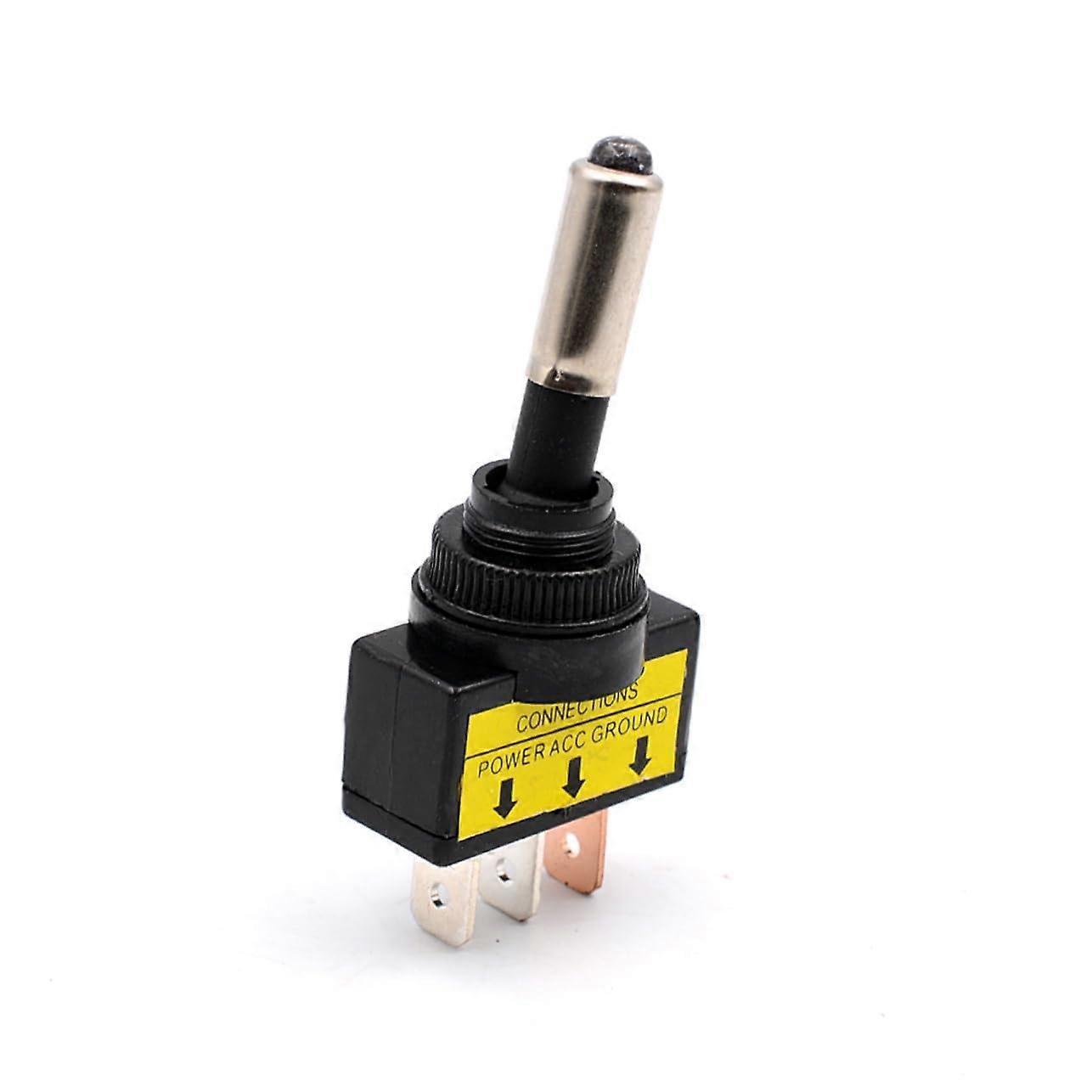 4pcs Blue LED Toggle Switch 12V 20A SPDT 3 Pin for Boat Car Motorcycle  Current Control