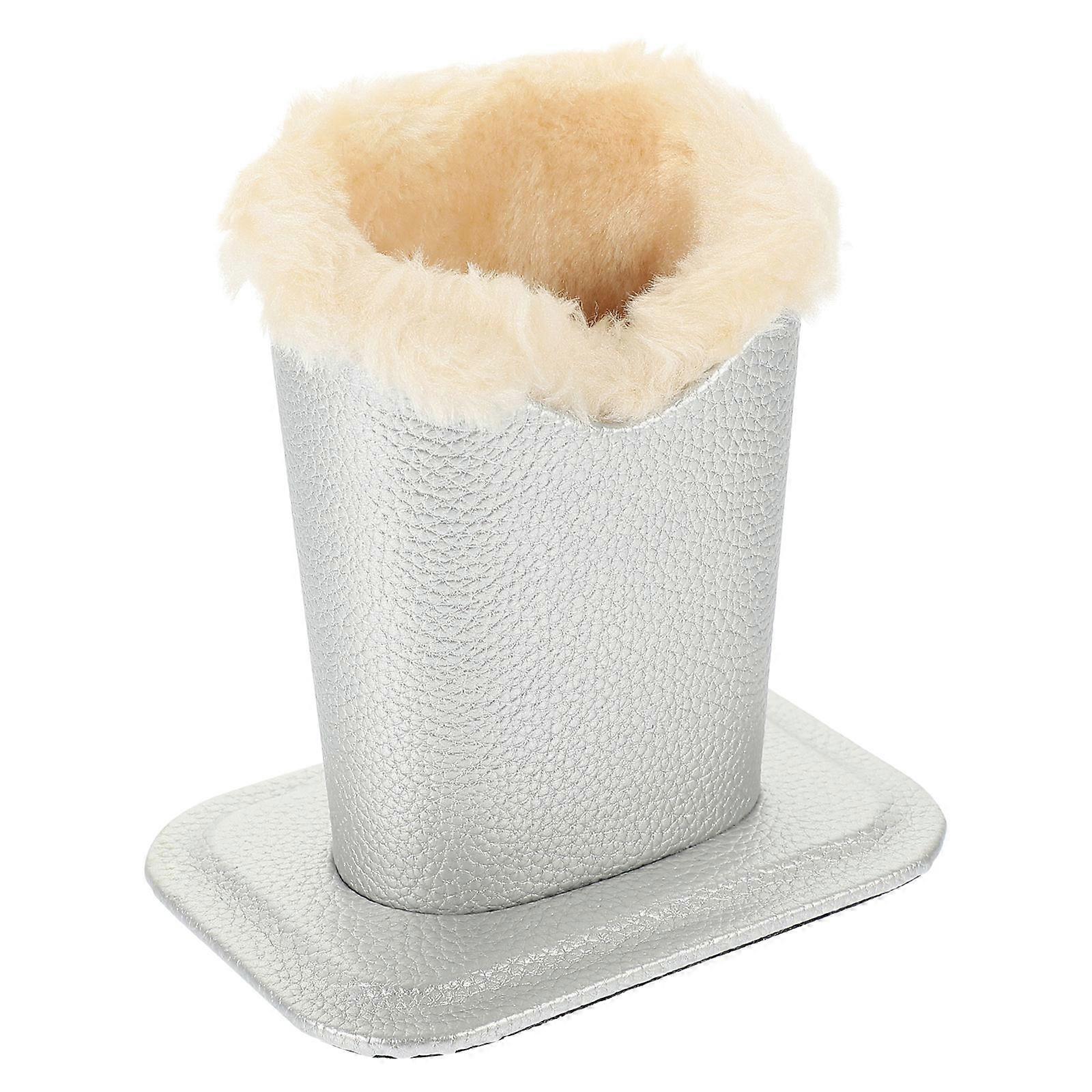 Silver Eyeglasses Storage Box for Desktop Use 3Pcs Sunglasses Stand