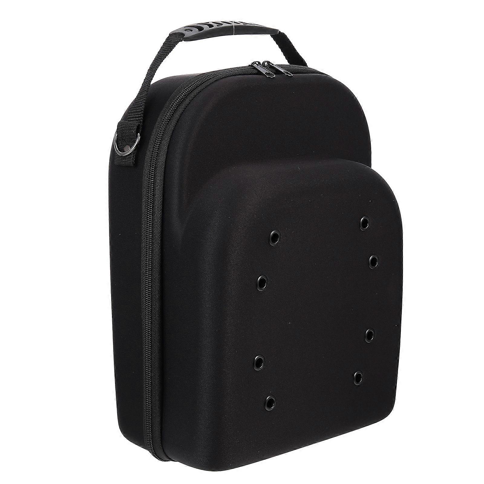 5Pcs Baseball Hat Case Black EVA Portable Storage Rectangular Travel Case Protection Against Deformation
