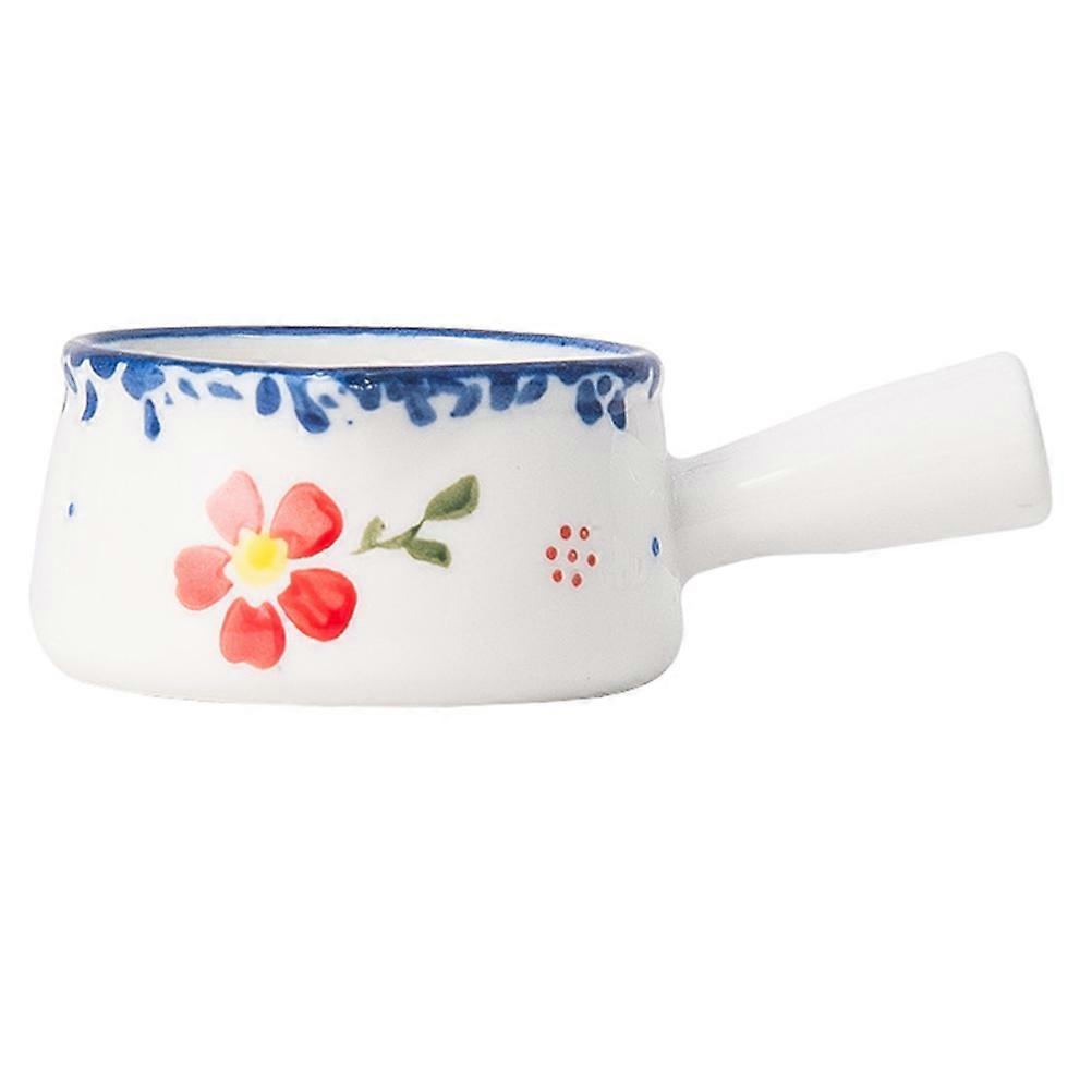 Ceramic Steak Sauce Dish Suitable for Hot and Cold Drinks Kitchenware Multi Colored 10X6 5X3 5CM 1Pack