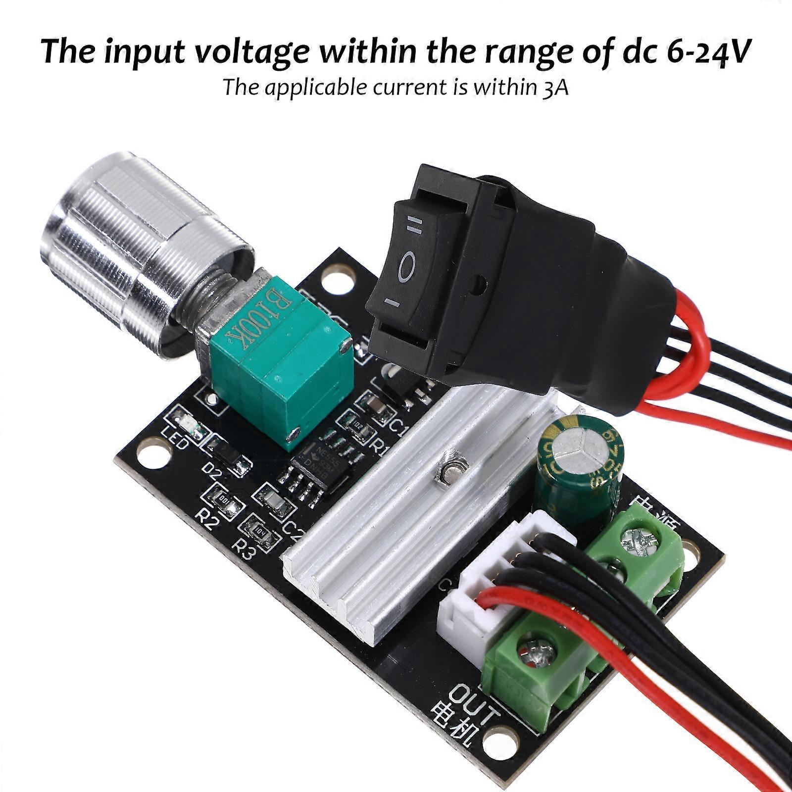 1203Bb Pwm Motor Controller Adjustable for Motor Speed Control