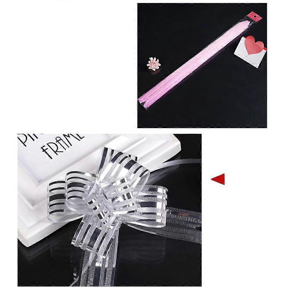 Pull Bows String Bows for Decoration 100Pcs Gift Knot Ribbon